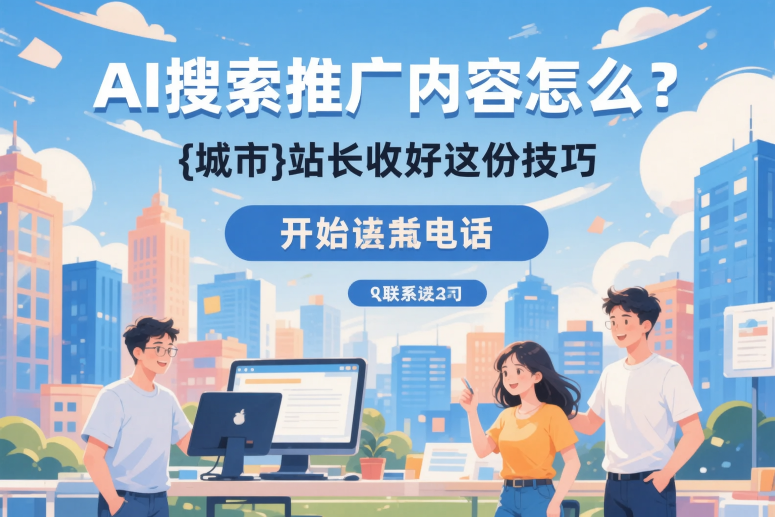 AI搜索推广内容怎么写？瓯海站长收好这份技巧